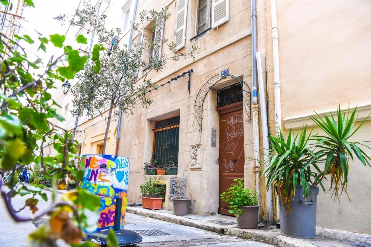 Le Duplex - Terrasse Au Coeur De Marseille Panier Apartman Kültér fotó